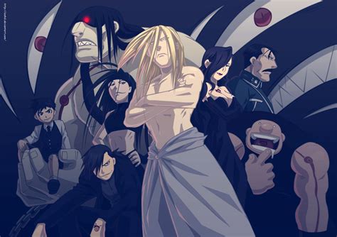 Fullmetal Alchemist Homunculi By Ioshik On Deviantart