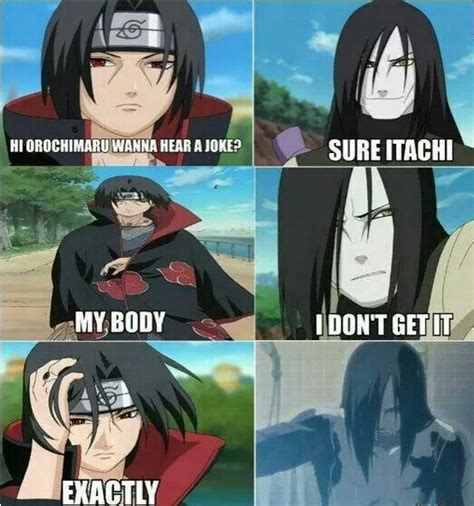Savage Itachi Uchiha | Funny naruto memes, Naruto, Naruto memes