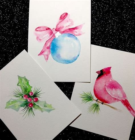 Filter by art deco asian bohemian coastal farmhouse french country glam modern/contemporary photography rustic transitional tropical show more. 25+ bästa idéerna om Watercolor christmas cards på Pinterest