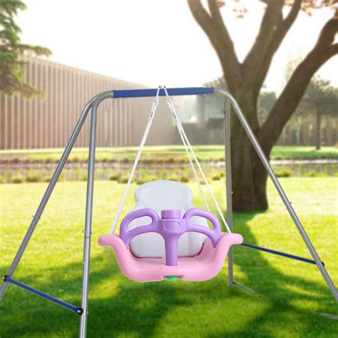 Walfront Baby Swing Swing Seat For Outdoor Toddler Swing Set Baby
