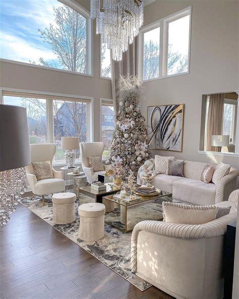 Pin By Latora Hall On Christmas Elegant Living Room Decor Luxury