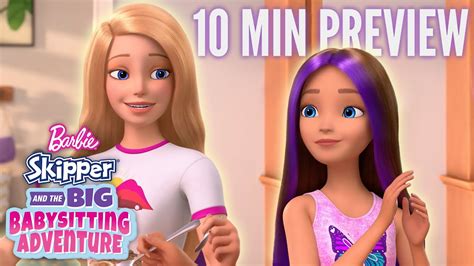 Minute Movie Preview Barbie Skipper And The Big Babysitting Adventure Youtube