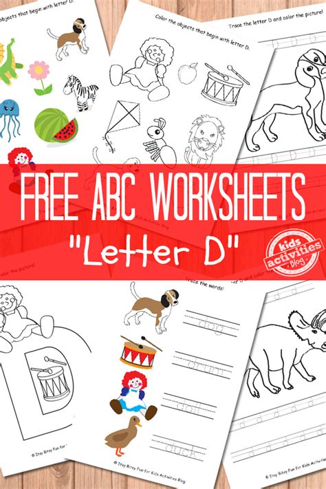 Yellowstone national park is home to old faithful geyser, bison, the grand canyon of the yellowstone river, yellowstone lake, and a massive supervolcano. Letter D Worksheets Free Kids Printable