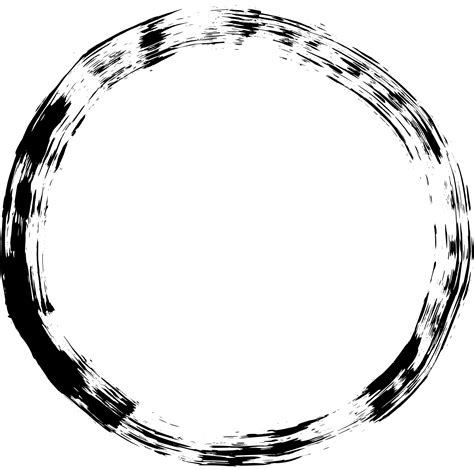 Grunge Vector Oval Circle Frame Png 1932x1918 Png Download