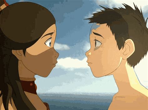 Katara Aang  Katara Aang Kataang Discover And Share S Avatar