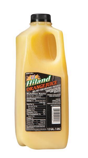 Hiland Orange Juice Hy Vee Aisles Online Grocery Shopping