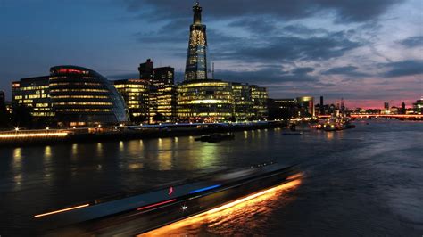 London City Hall Night Scenery Hd Wallpaper Preview