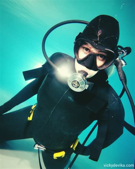 Scuba Diver Girls Girl In Water Rubber Doll New Clip Scuba Diving
