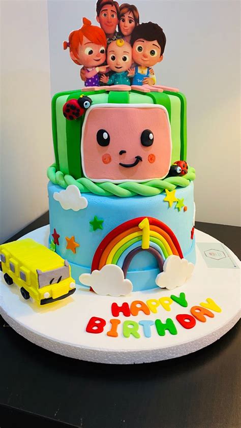 Cocomelon Cake Watermelon Birthday Parties 2nd Birthday Party For