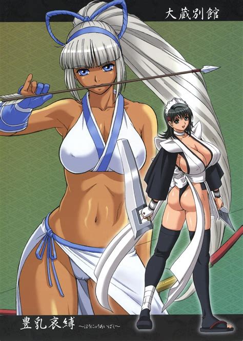 Iroha Samurai Spirits Majikina Mina Samurai Spirits Snk Artist Request Highres 2girls