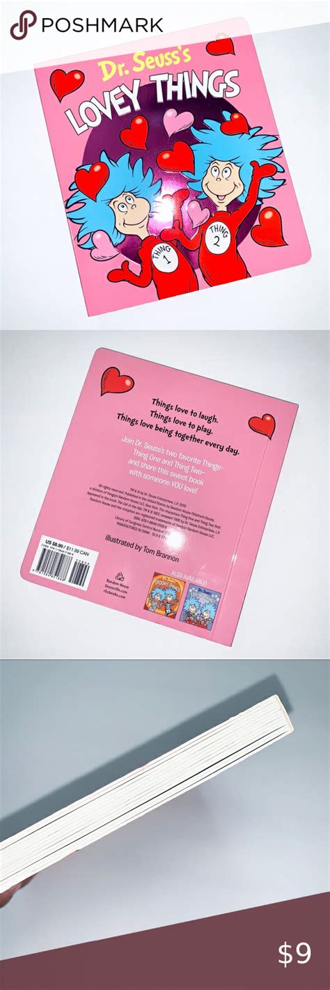 Dr Seuss Lovey Things Board Book Perfect Valentines T Board