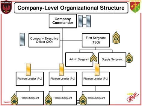 Army Structure Company Structure Organizational Chart Vrogue Co