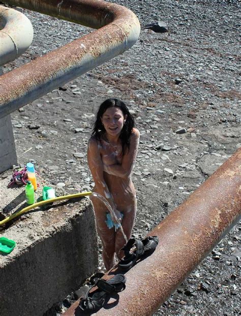 Embarassed Naked Girl In Shower Telegraph