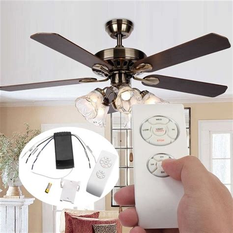 30m Universal Ceiling Fan Light Lamp Remote Controller Kit And Timing