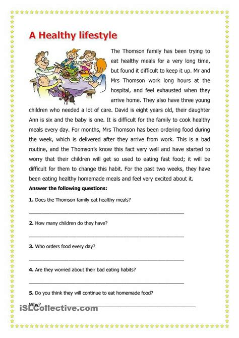 Reading Comprehension Practice With Answers Pdf Reading Comprehension