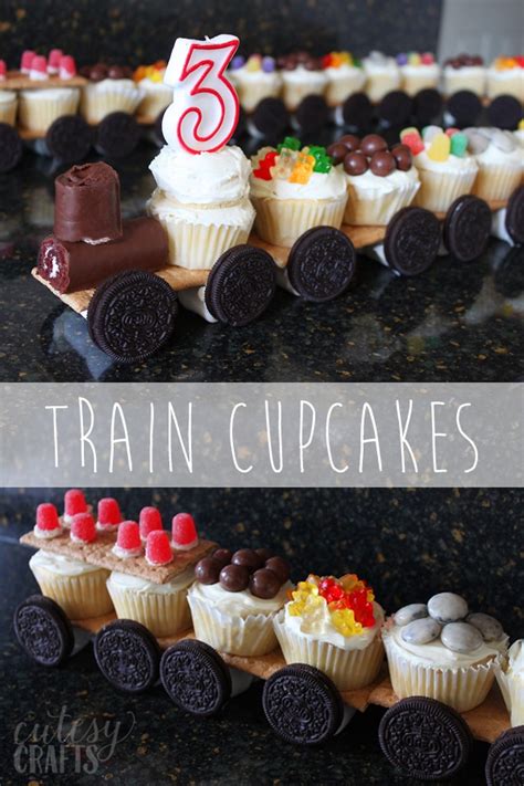 Train Cupcakes Cutesy Crafts