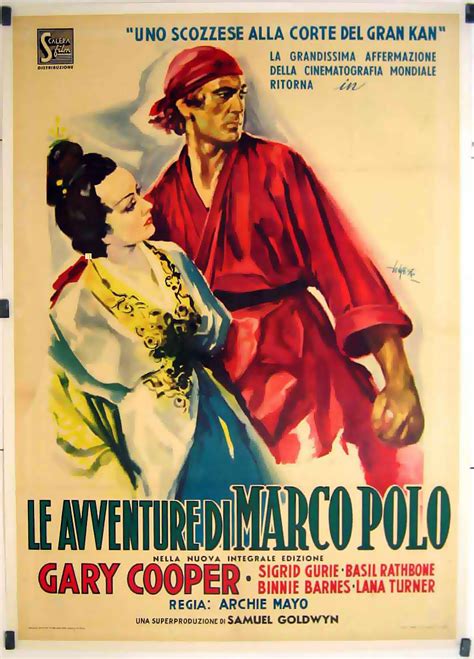 Le Avventure Di Marco Polo Movie Poster The Adventures Of Marco Polo Movie Poster