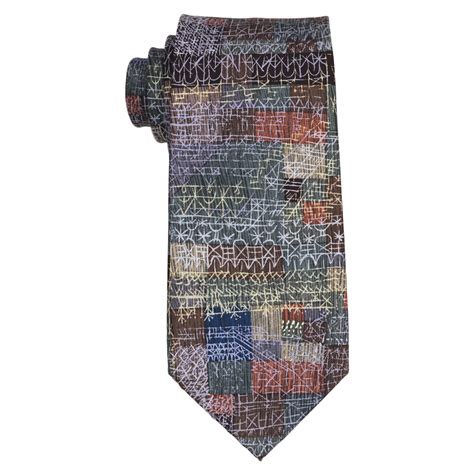 Paul Klee Structural I Tie Paul Klee Museum Collection Tie