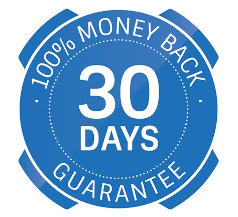 Free 30 Day Guarantee Png Transparent Images Download Free 30 Day