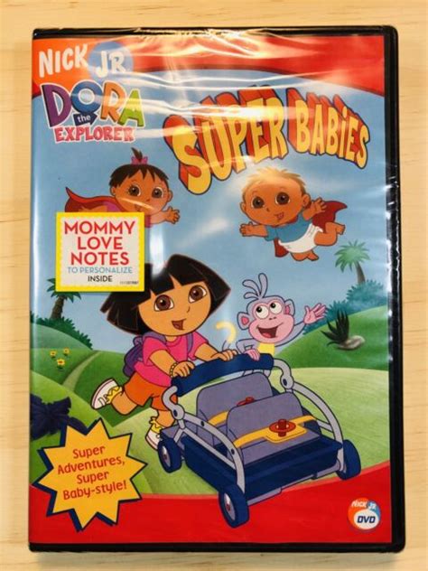 Dora The Explorer Super Babies Dvd 2005 Rare Brand New Factory