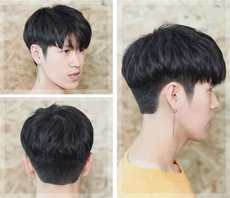 Supercool Korean Hairstyles For Men Hairstylecamp Potongan Rambut Two Block Gaya