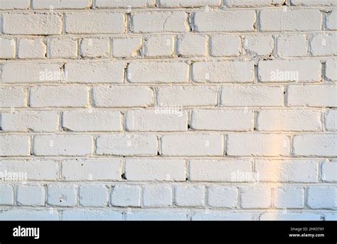 Old White Brick Wall Ancient Stone Texture Background Urban