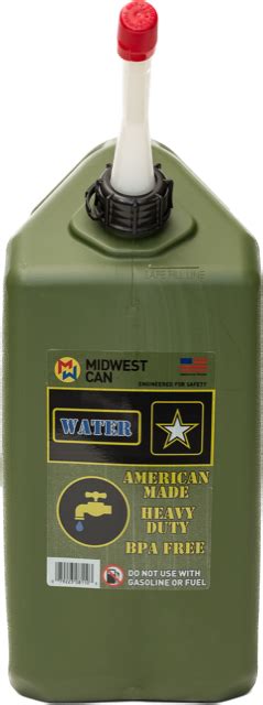 Military Style Water Can Midwest Can Company