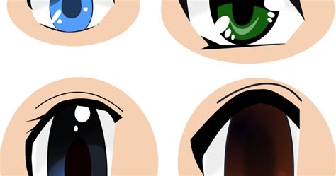 Computer Art Club Anime Eyes Svg Vector Image