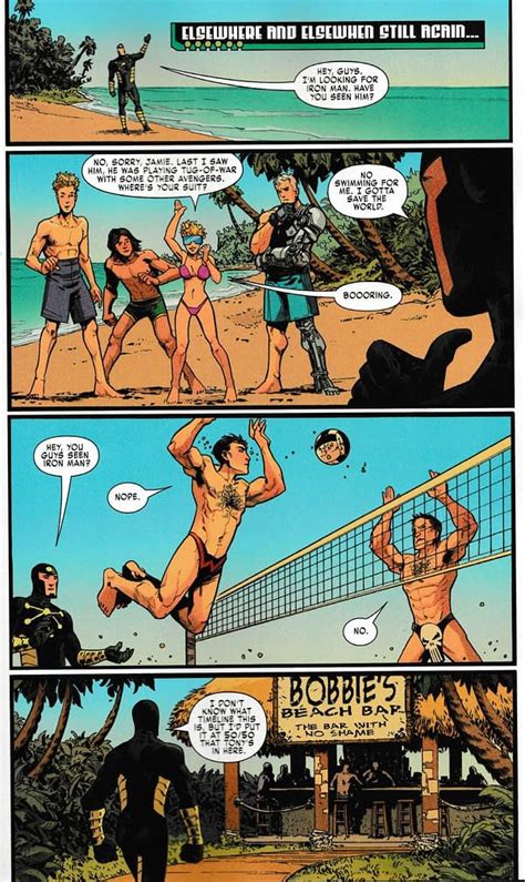 Marvel Revisits Its Swimsuit Specials In Today S Multiple Man 4 Spoilers