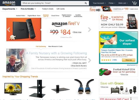 Amazon Tests A New Homepage That Funnels Customers Into Kindle And Fire