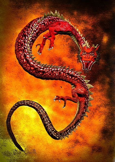 Oriental Chinese Dragon By Bob Orsillo Year Of The Dragon Buy