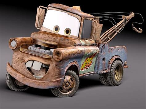 3d tow mater car model