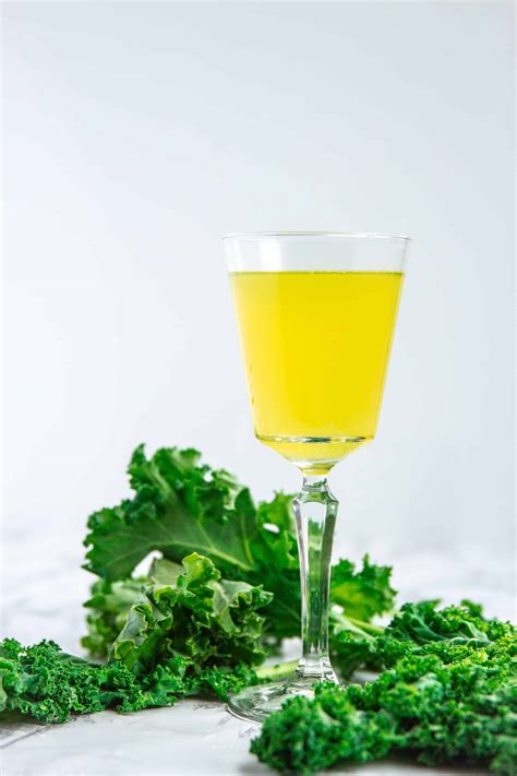 Hatchell And Kale Kale Infused Tequila And Turmeric Cocktail Liquid Culture