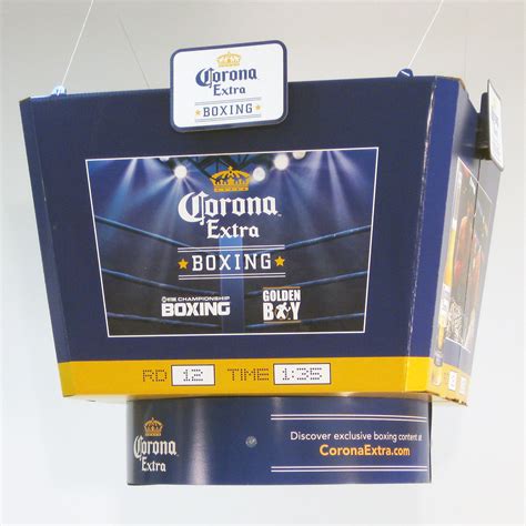 Corona Boxing Jumbotron Baird Display
