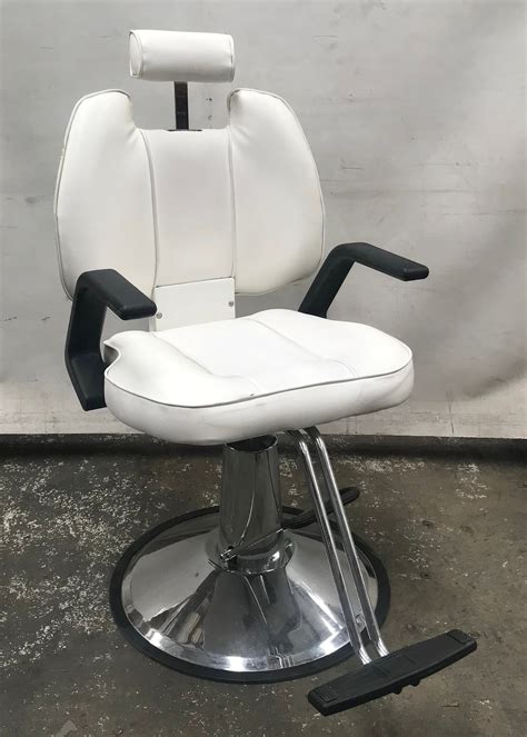 Hair Salon Chair White Lot 1094217 Allbids