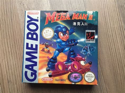 Game Boy Classic Mega Man Ii Complete In Box Rare Chn