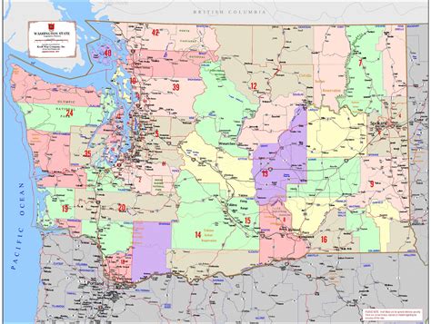 29 Washington State Congressional Districts Map Maps Online For You