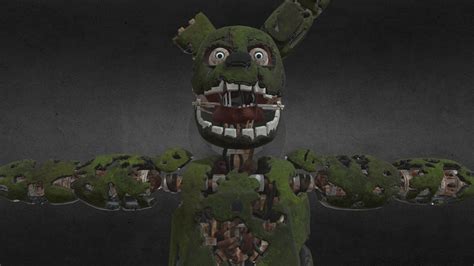 Springtrap Fnaf Vr Hw Download Free 3d Model By Captian Allen Allen