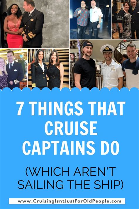 The Seven Things That Cruise Captains Do Which Arent Sailing The Ship