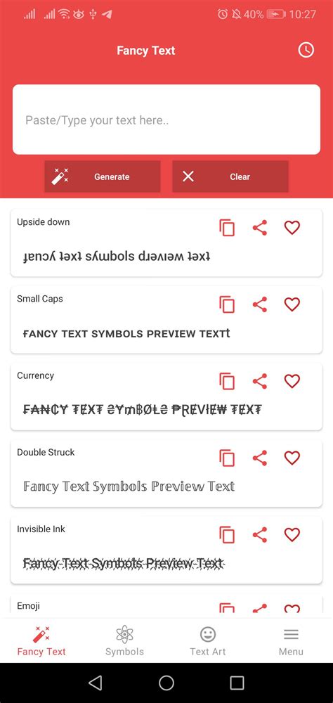 Cool Text Symbols And Generator Apk Für Android Herunterladen