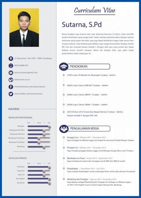 Berikut ini adalah contoh cv yang baik dan benar untuk melamar kerja. Contoh-Contoh CV dan Cara Membuatnya dengan Mudah, Menarik ...