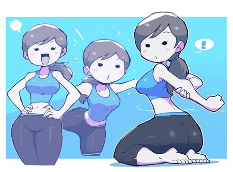 Wiifit Wii Fit Trainer In Anime Character Design Character Design Cute Drawings