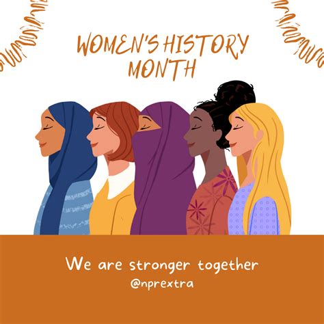 Womens History Month At Npr Npr Extra Npr