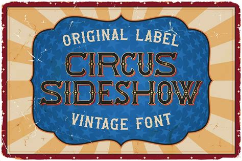 25 Of The Best Circus Fonts For Fun Designs Vandelay Design