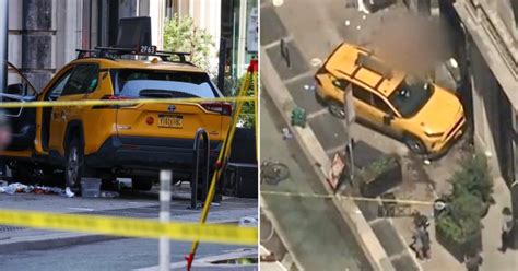Tourist Has Leg Amputated After 6 People Plowed By Nyc Cab Metro News