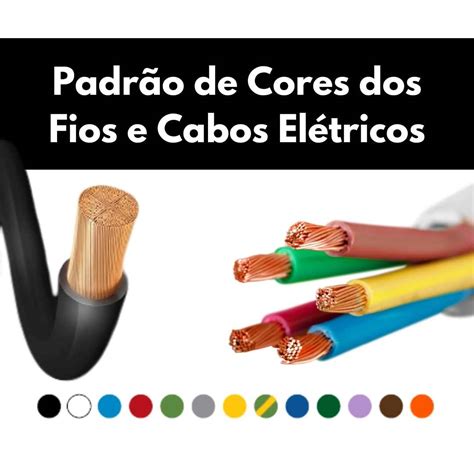 Cabo Positivo E Negativo Cores