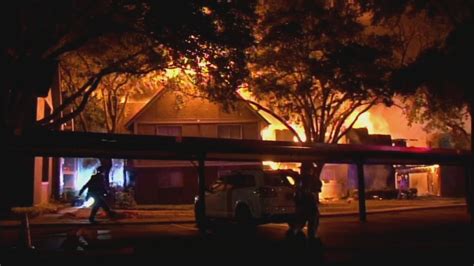 Fire Destroys 12 Units At Apartment Complex Flames Could Be Seen For