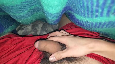 19 Latino Uncut Showing Dick Under Blanket Redtube