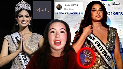 Miss Universe Responds To Weight Gain Comments Youtube