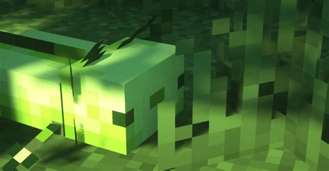 Green Axolotls Minecraft Texture Pack